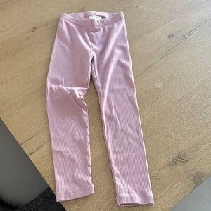 Cat & Jack Pink Ribbed Leggings